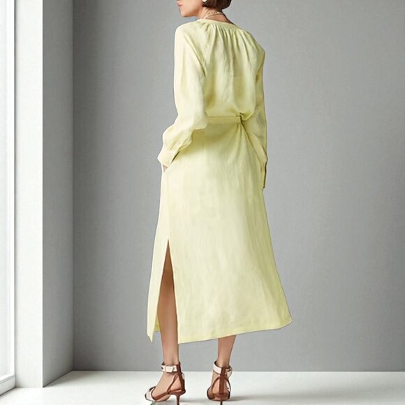 J. Crew Cabana dress in linen Size Small - Picture 2 of 11